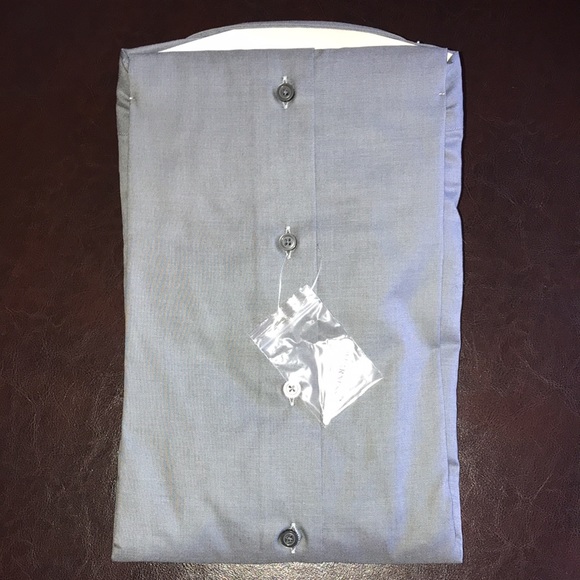 Kenneth Cole Dress Shirt, 18.5/36/37 Tall, NWT! - Picture 5 of 8